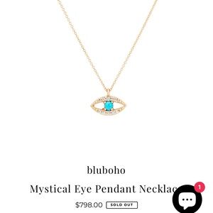 Bluboho Mystic Evil Eye Pendant